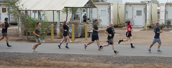 Correr te ayuda a prepararte para el campo de entrenamiento de la marina