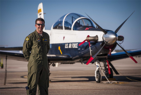 piloto de la fuerza aérea