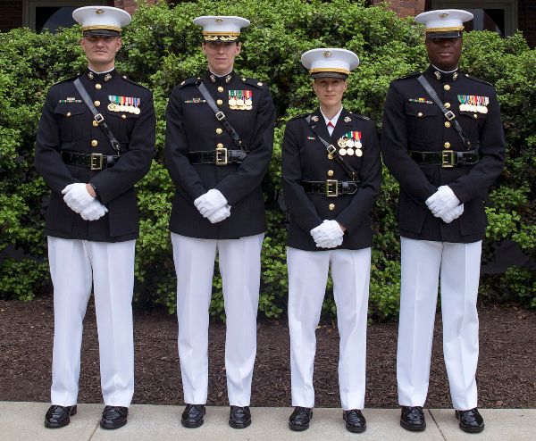 Graduación del campamento de entrenamiento del Cuerpo de Marines