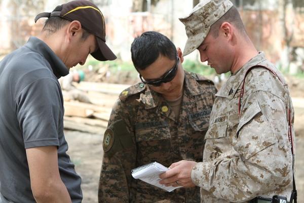 Corresponsal de combate del Cuerpo de Marines MOS 4341