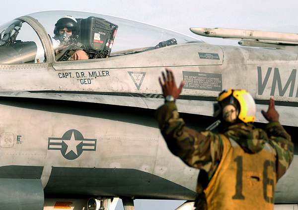 Piloto del Cuerpo de Marines