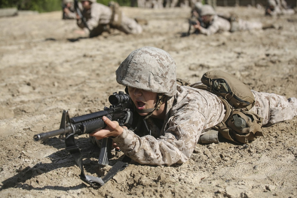Los infantes de marina a menudo se consideran la rama militar más dura.