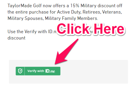 palos de golf descuento militar