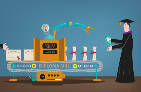 es la universidad militar americana una fábrica de títulos