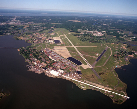 base de la fuerza aérea de langley en virginia