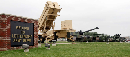 depósito del ejército de letterkenny en pennsylvania
