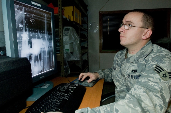 ejército especialista en radiología