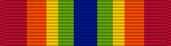 ejército de la cinta del arco iris