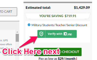 verificar con el botón idme