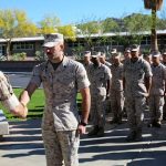 Línea de tiempo de promoción del Cuerpo de Marines para oficiales alistados