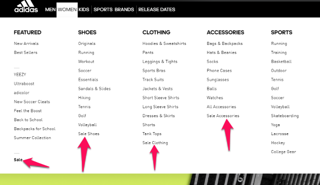 ventas adidas