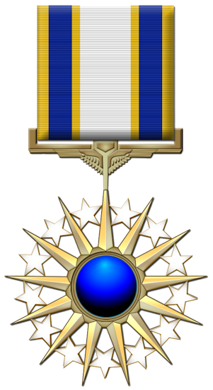 medalla de servicio distinguido de la fuerza aérea