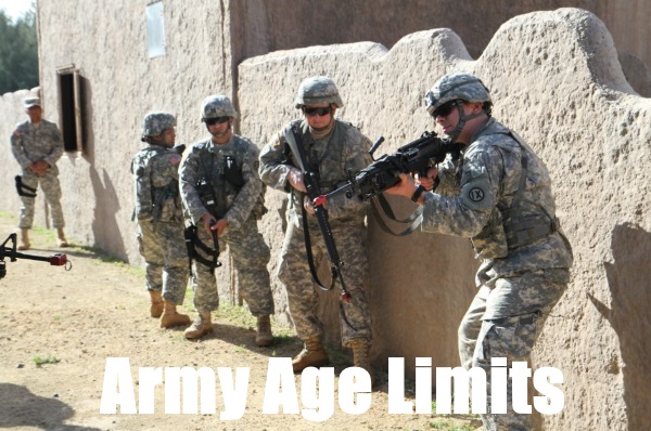 Límites de edad del ejército de EE. UU.