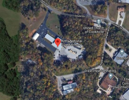 Armería de la guardia nacional del ejército en Cookeville Tennessee