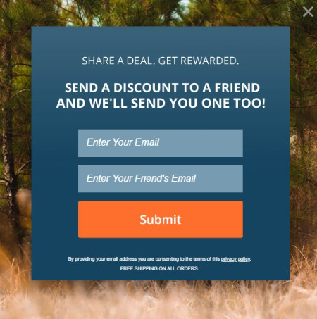 código de cupón de descuento militar beretta