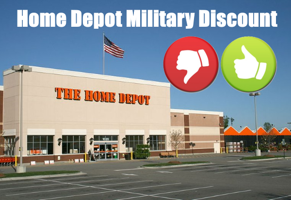 Descuento militar de Home Depot