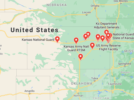 Bases militares en Kansas