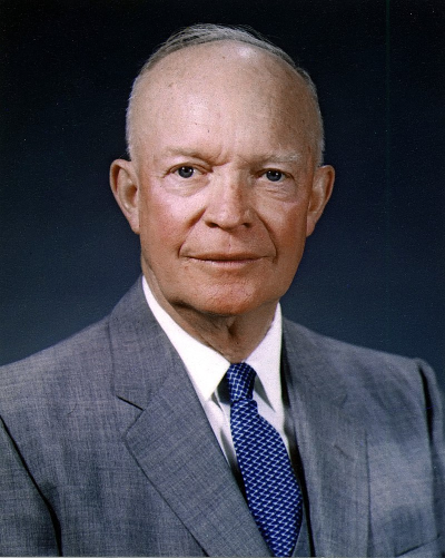presidente Dwight D. Eisenhower servicio militar