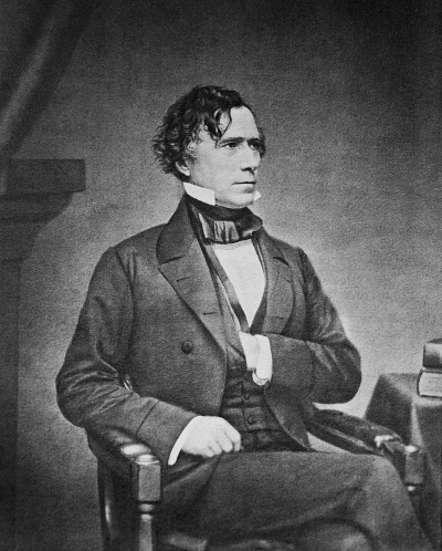 presidente Franklin Pierce servicio militar