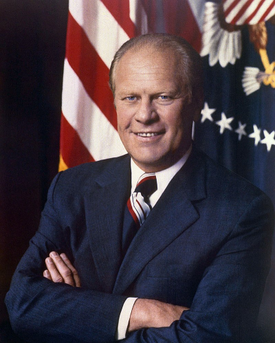 presidente Gerald R. Ford servicio militar