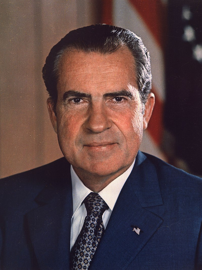 presidente Richard M. Nixon servicio militar