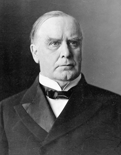 presidente William McKinley servicio militar