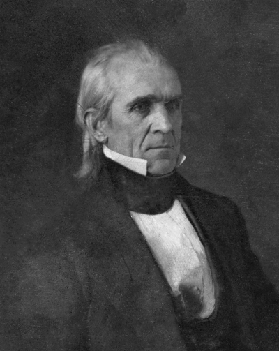 el presidente james k polk sirvió en el ejército