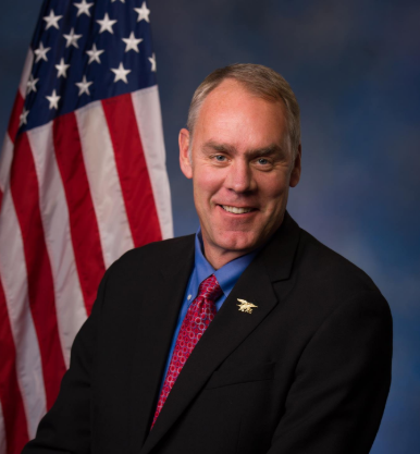 ryan zinke - famoso sello de la marina