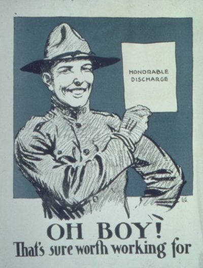 Tipos de descarga militar