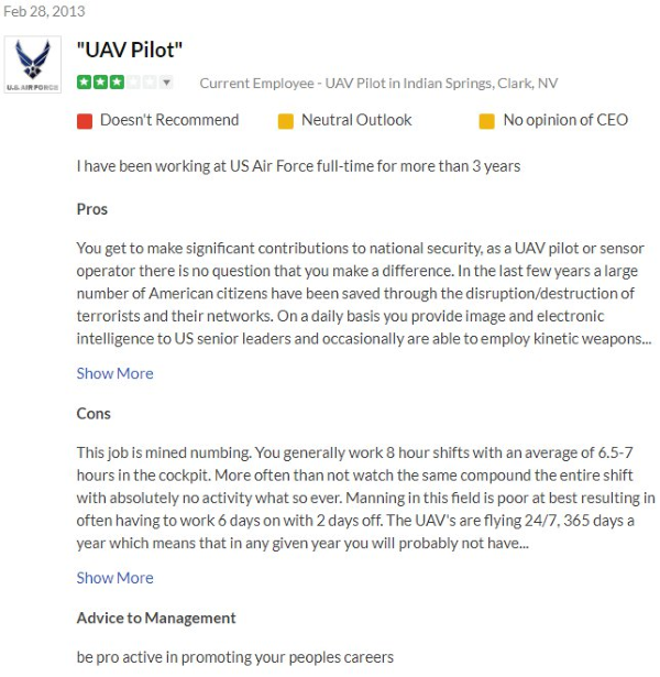 revisión piloto dron