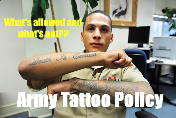 Política del tatuaje del ejército