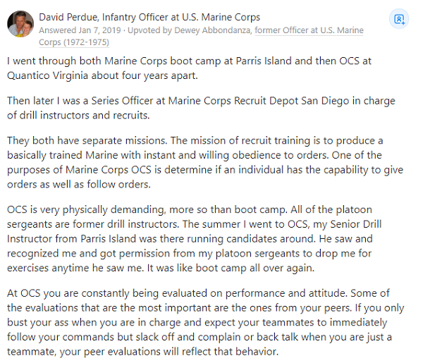 OCS del USMC