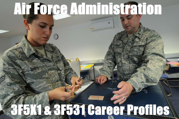 Admin de la Fuerza Aérea 3F5X1 3F531