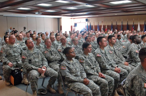 pago de reservas de alistados del ejército