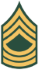 icono de sargento mayor del ejército