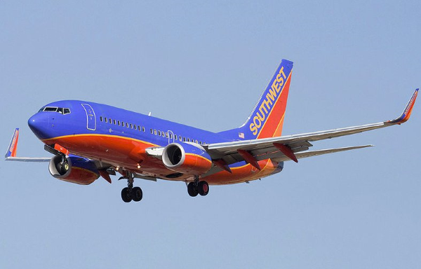 Tarifas militares de Southwest Airlines
