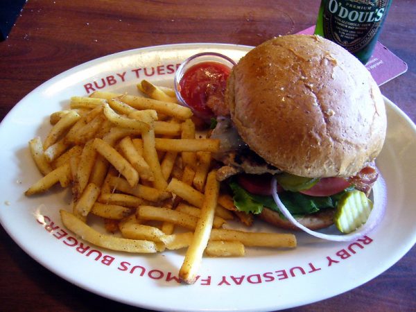 Hamburguesa Ruby Tuesday
