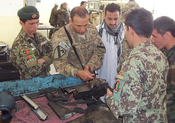 Reparador de armas pequeñas y artillería