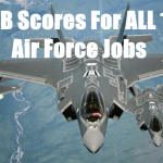 puntajes de ASVAB para trabajos de la Fuerza Aérea