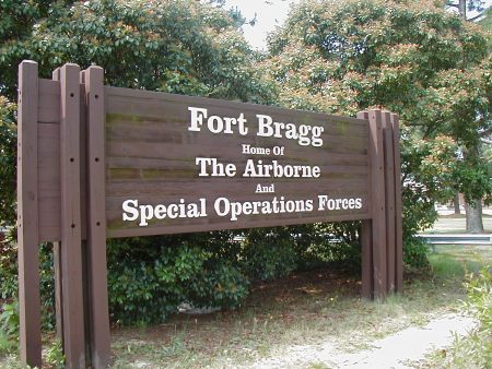 base militar de fort bragg en carolina del norte