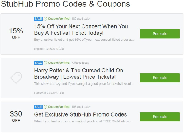 códigos de cupón groupon stubhub