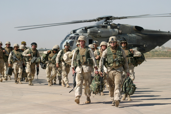 ¿Cuánto dura un período de servicio en el cuerpo de marines?