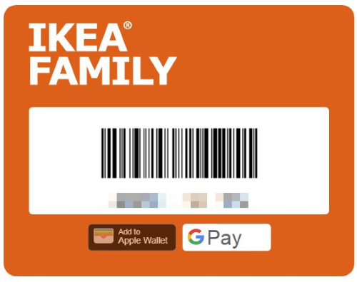 tarjeta pase familiar ikea