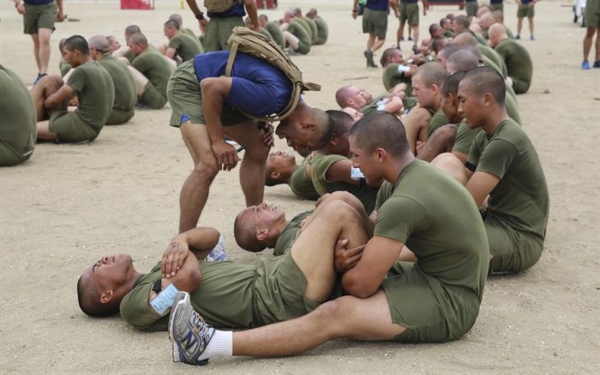 Estándares PFT del Cuerpo de Marines