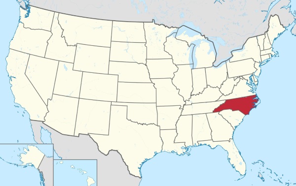 Lista de bases militares en Carolina del Norte