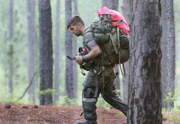 participante del curso de evaluación y selección de fuerzas especiales