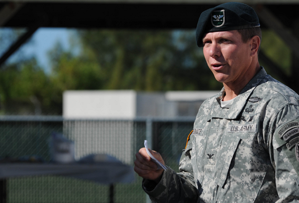 Oficial de Fuerzas Especiales del Ejército