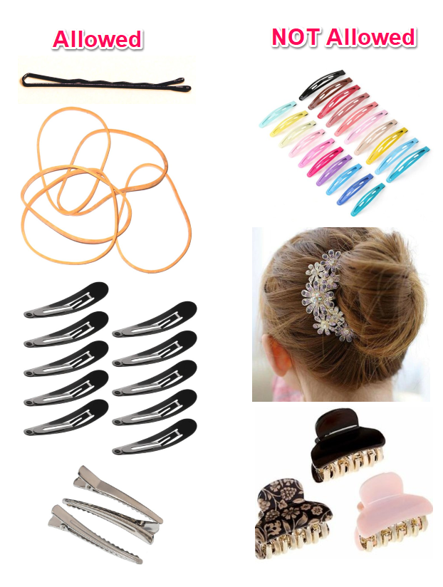 accesorios para el cabello permitidos y prohibidos en el ejército