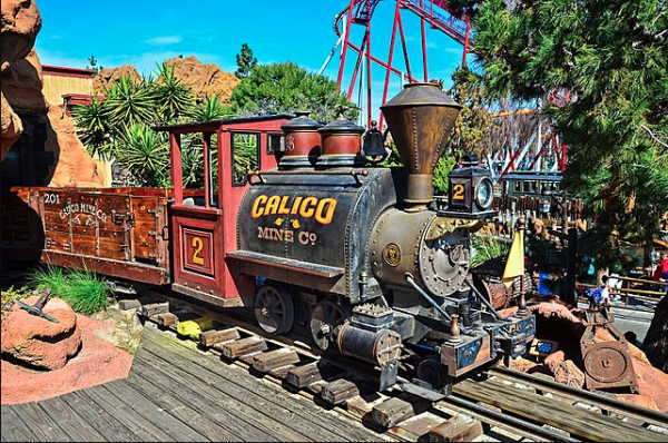 tren de la granja de bayas de knotts