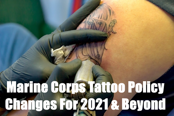 Cambios de política de tatuajes de USMC